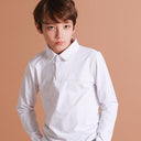 Gentle Green Junior Basic Collar T-Shirt