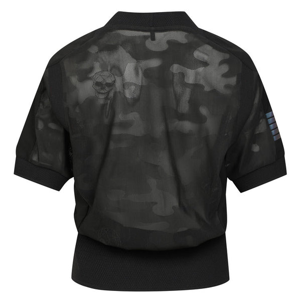 AMAZINGCRE WOMEN AIR CIRCUIT HIVE TECH MESH T-SHIRT