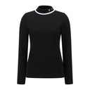ANEW GOLF WOMEN NAP HIGH NECK LONG T-SHIRT