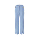 AOW WOMEN BUTTON BOOTCUT PANTS