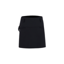 Fairliar Women High Waist Ball Pocket H-Line Skirt