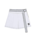 CHUCUCHU Women Belted Short Pants