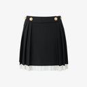 GFJ Women Double Pleat Layer Skirt