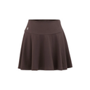 Fairliar Women High Waist Jersey Flared Skirt