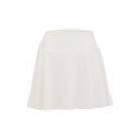 Fairliar Women High Waist Jersey Flared Skirt