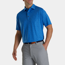 FootJoy Men Painted Floral Lisle Self Collar