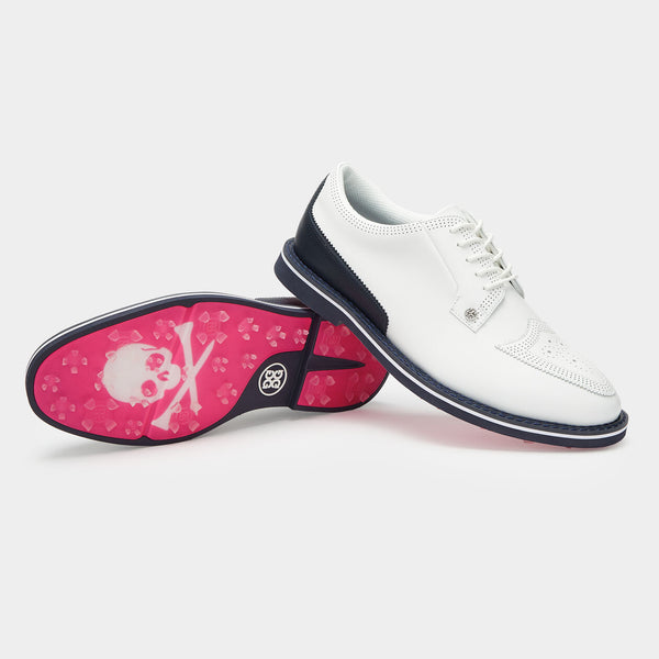G/FORE 2024FW MEN'S GALLIVANTER FULL GRAIN LEATHER BROGUE GOLF SHOE