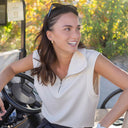 Fairliar Women Half Zip-up Vest