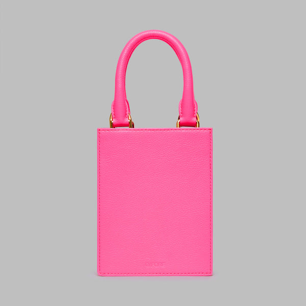 G/FORE METAL TEES LEATHER MINI TOTE