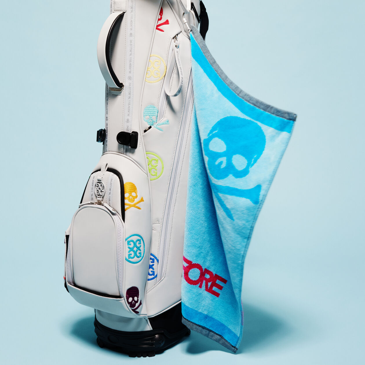 G/FORE LTD RELEASE SKULL & TEES GOLF TOWEL – GreenTee Golf Shop