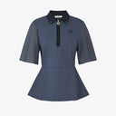 GFJ Women Half Zip Polo