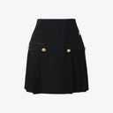 GFJ Women High Waist Pleat Skirt