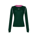 Kandini Women Color Block Linen Knit
