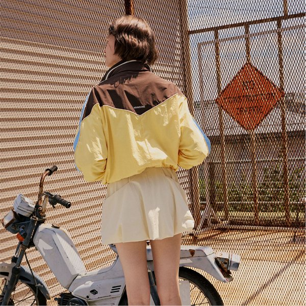 Kandini Women Colorblock Windbreaker Jacket
