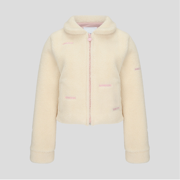 Kandini Women Cropped Fleece Jacket
