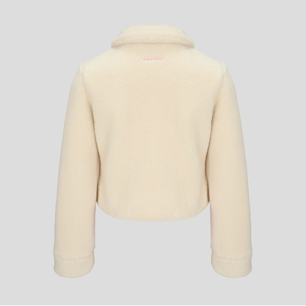 Kandini Women Cropped Fleece Jacket