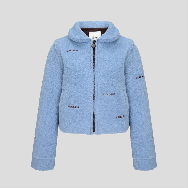 Kandini Women Cropped Fleece Jacket