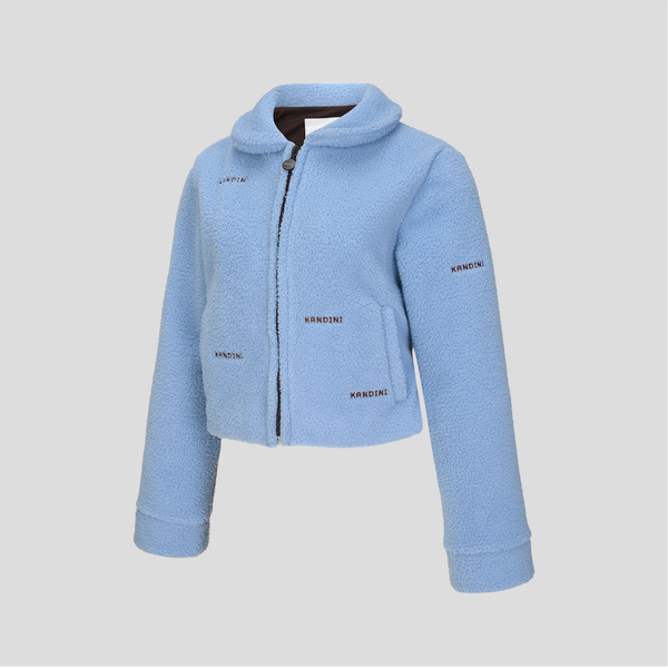 Kandini Women Cropped Fleece Jacket