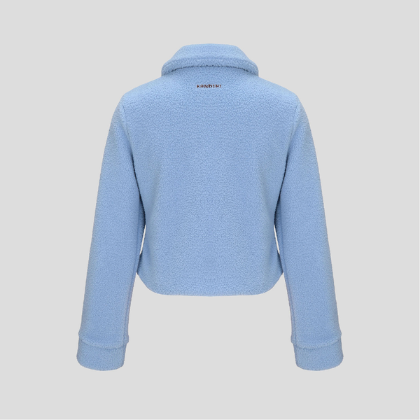 Kandini Women Cropped Fleece Jacket