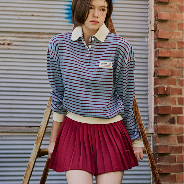 Kandini Women Elastic Band Pleats Skirt