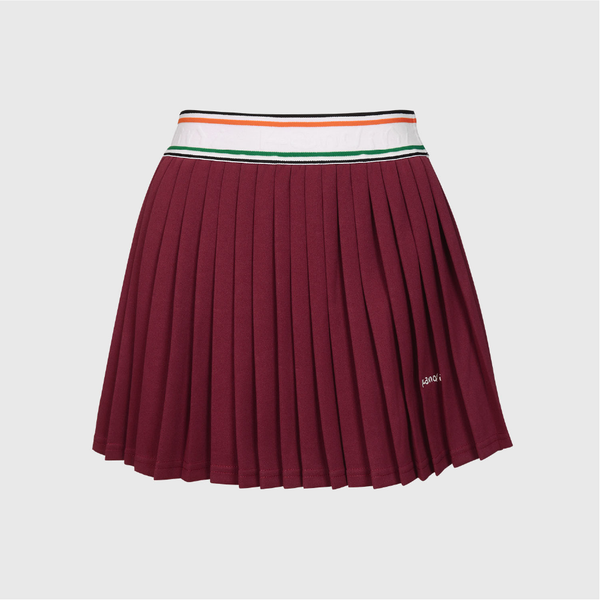Kandini Women Elastic Band Pleats Skirt