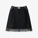 GFJ Women Lace Layer Skirt