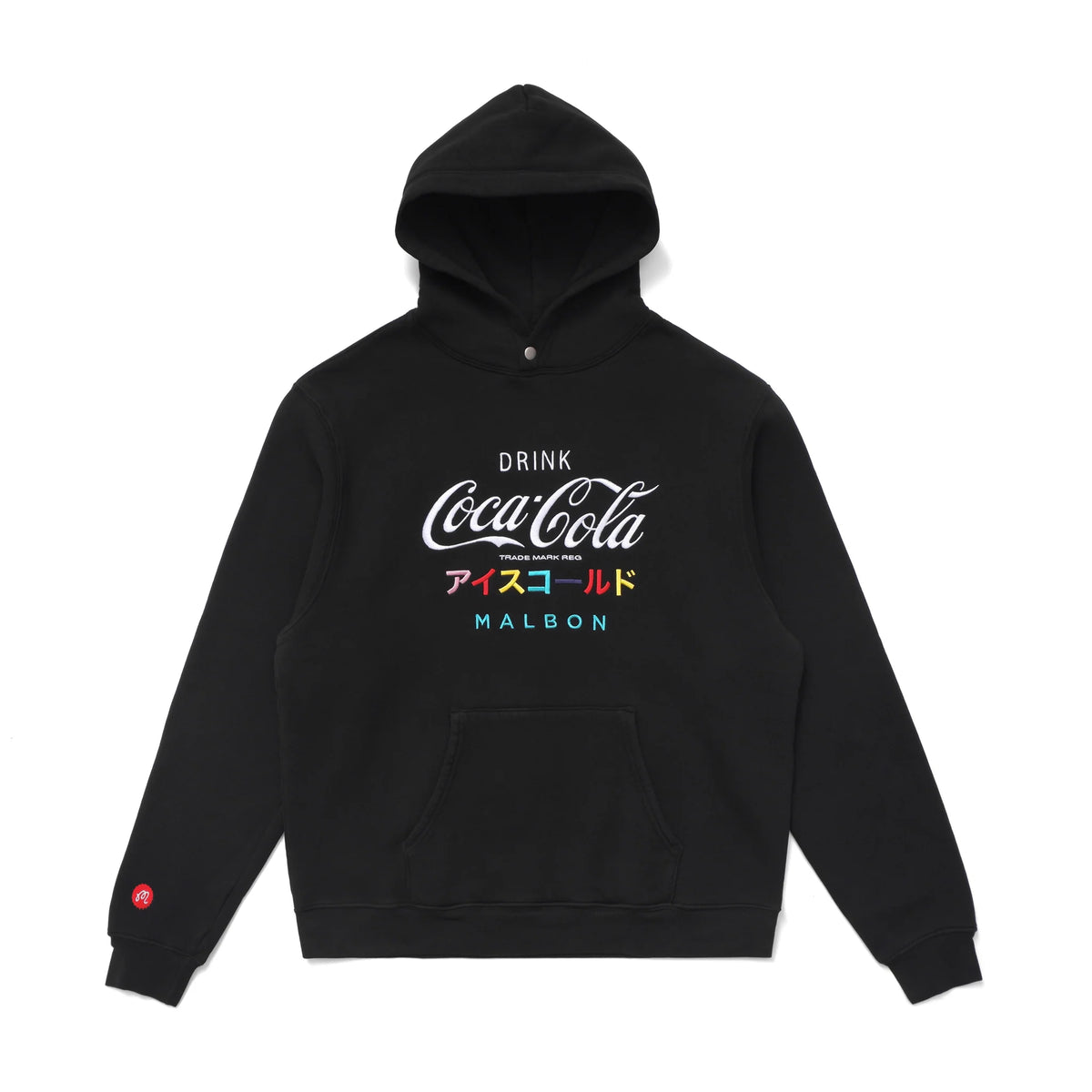 パーカー・フーディ Malbon Golf Malbon Script Fleece Hooded Man to Man BLACK MAN FESQUE HOODIE – Malbon Golf