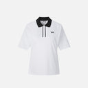 PXG KOREA WOMEN 1/2 SLEEVE COLLARED T-SHIRT