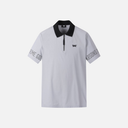 PXG KOREA Men Logo Point Collar Short-Sleeve