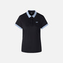PXG KOREA WOMEN SUMMER KNIT COLLAR T-SHIRT