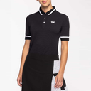 PXG USA Women Contrast Sleeve Polo