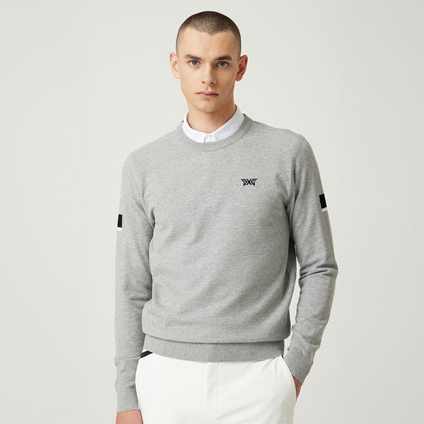 PXG KOREA MEN BASIC ROUND NECK SWEATER
