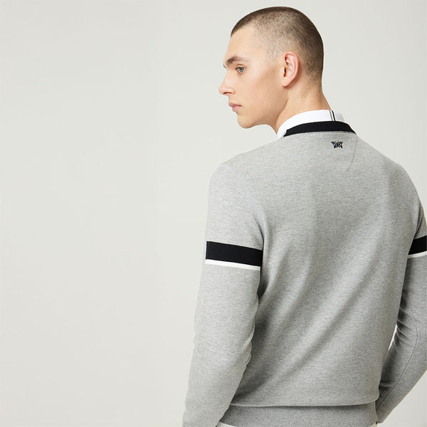 PXG KOREA MEN BASIC ROUND NECK SWEATER