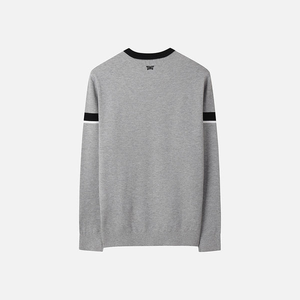 PXG KOREA MEN BASIC ROUND NECK SWEATER