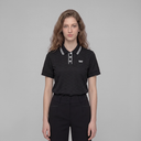 PXG KOREA WOMEN JQD COLLARED SHORT-SLEEVE