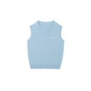 Piv'vee Women Giant smiley sleeveless knit top