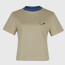 Kandini Women Jacquard Short Sleeve Tee