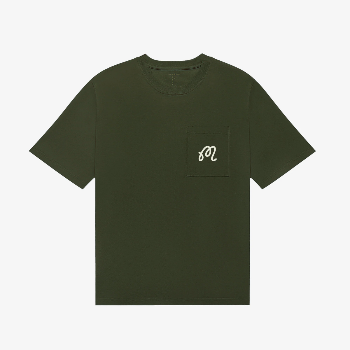 ■Malbon Golf■ Buckets City Round Pocket T-Shirt MINT Bucket-City-Pocket-Tee-