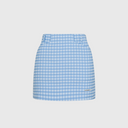 Kandini Women Slim Check Mini Skirt