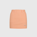 Kandini Women Slim Check Mini Skirt