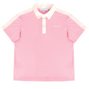 Gentle Green Junior Two-Way Color Block Line Collar Top