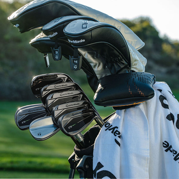 TaylorMade Qi Gunmetal Men Iron Sets 5-P/A with Steel Shaft
