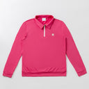 Gentle Green Junior Zip-Up Collar Top