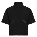 AMAZINGCRE WOMEN AIR CIRCUIT HIVE COLLAR T-SHIRT
