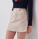 Cellty Elastic Corduroy Skirt (7074804826302)