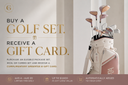 Buy a Golf Set & Get a GreenTee Gift Card | Golf Club Promotion