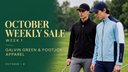 October Week 1 Galvin Green and FootJoy apparel sale, October 1–8