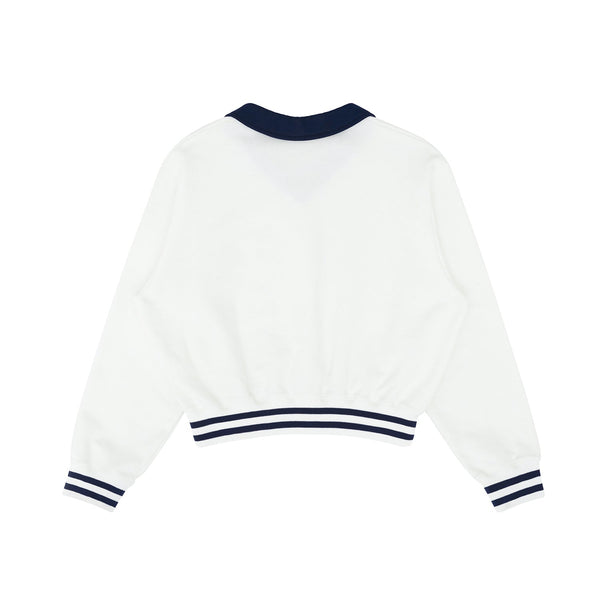 Piv'vee Women Sports Emoji V Neck Sweatshirt