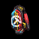 Scotty Cameron 2025 Hawaii Sony Open Black Paint Drip Circle T Leather Staff Bag