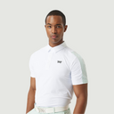 PXG KOREA Men Summer Color Point Perforated Collar Short Sleeve